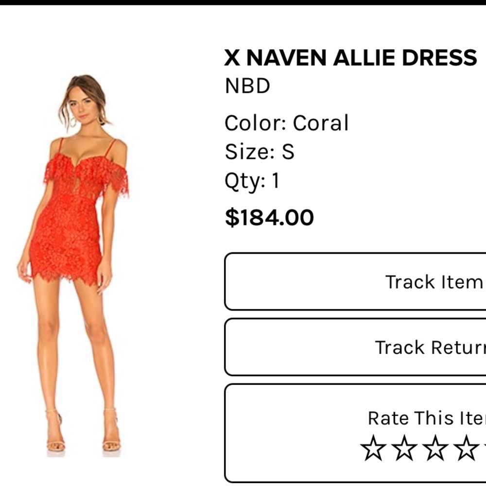 NBD Revolve Dress
